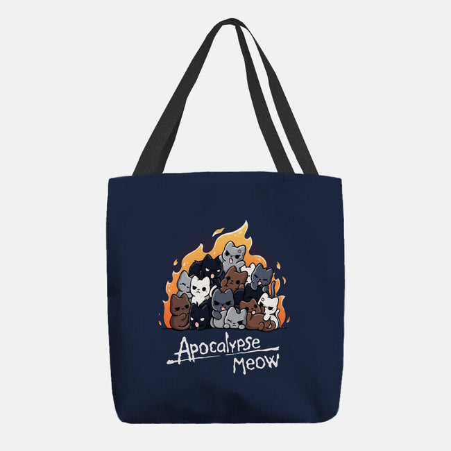 The Apocalypse Meow-None-Basic Tote-Bag-Vallina84