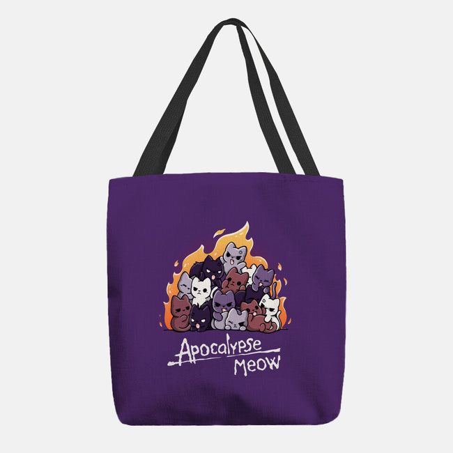 The Apocalypse Meow-None-Basic Tote-Bag-Vallina84