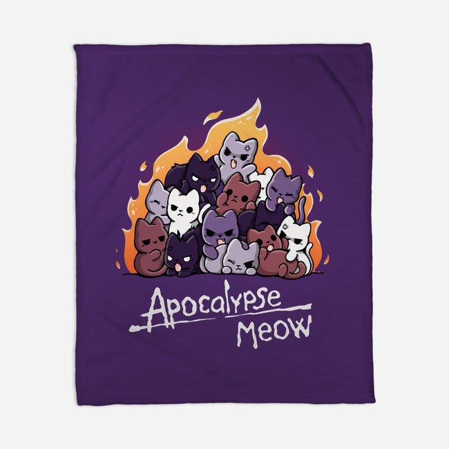 The Apocalypse Meow-None-Fleece-Blanket-Vallina84