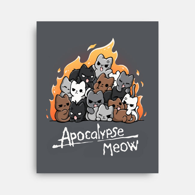The Apocalypse Meow-None-Stretched-Canvas-Vallina84
