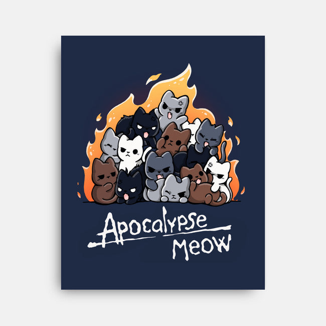 The Apocalypse Meow-None-Stretched-Canvas-Vallina84