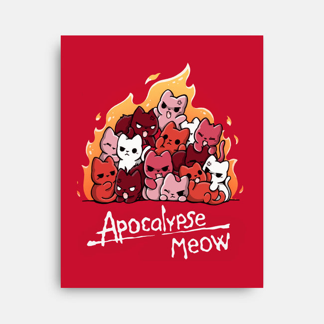 The Apocalypse Meow-None-Stretched-Canvas-Vallina84