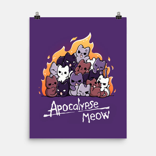 The Apocalypse Meow-None-Matte-Poster-Vallina84