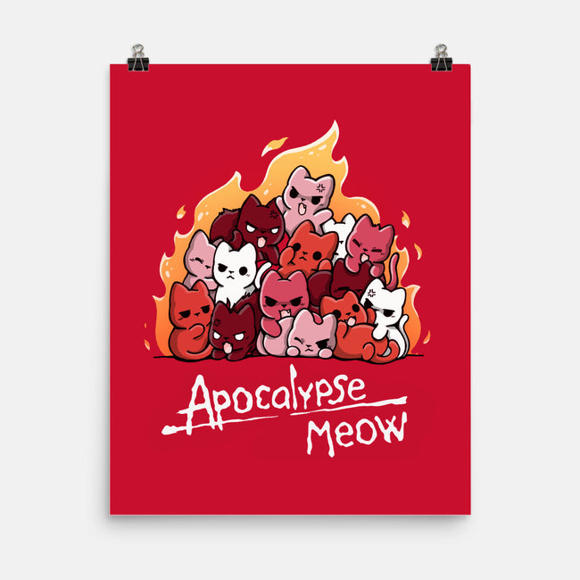 The Apocalypse Meow-None-Matte-Poster-Vallina84