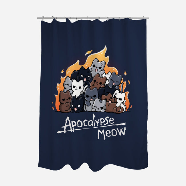 The Apocalypse Meow-None-Polyester-Shower Curtain-Vallina84