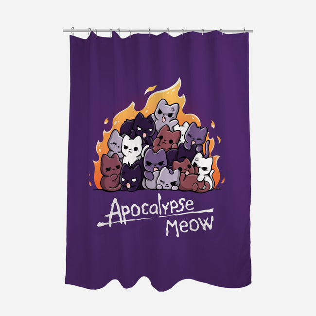 The Apocalypse Meow-None-Polyester-Shower Curtain-Vallina84