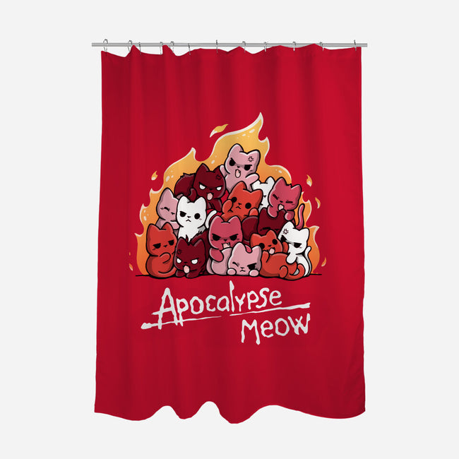 The Apocalypse Meow-None-Polyester-Shower Curtain-Vallina84