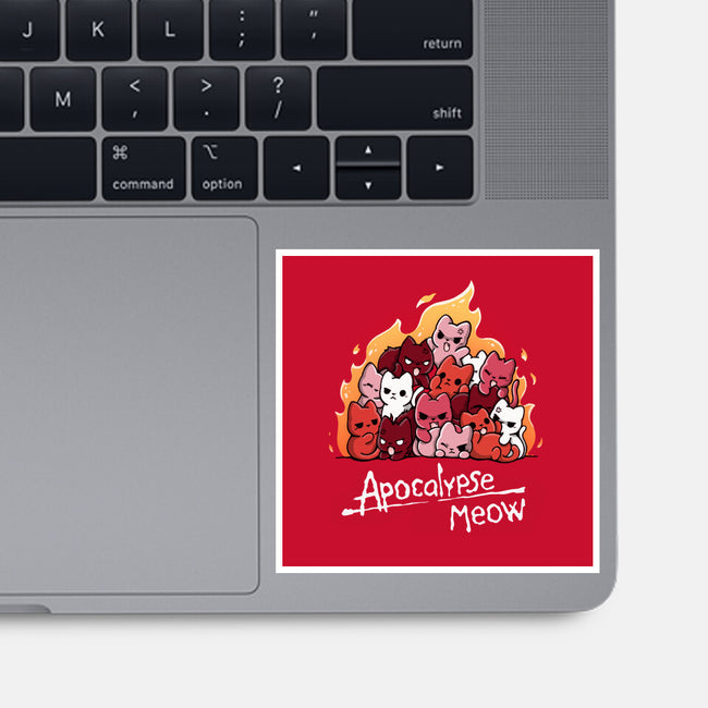 The Apocalypse Meow-None-Glossy-Sticker-Vallina84