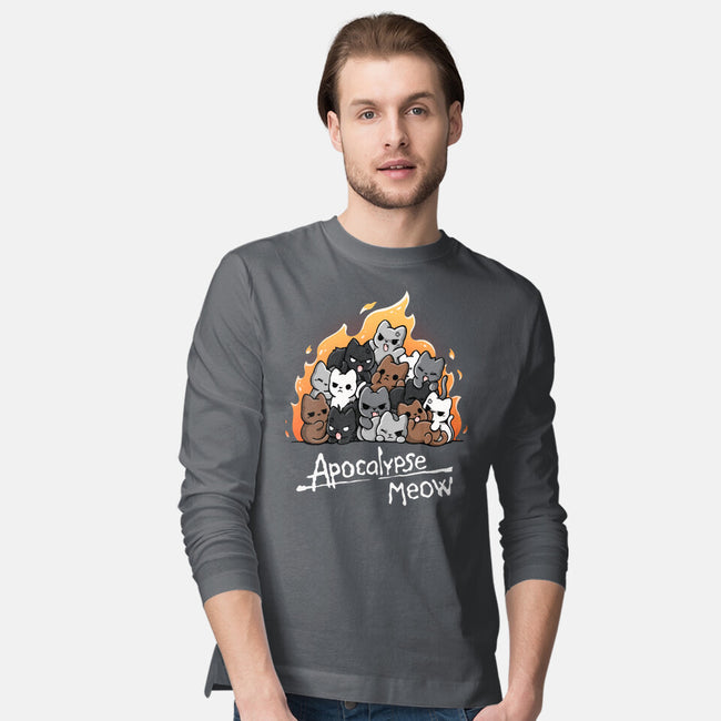 The Apocalypse Meow-Mens-Long Sleeved-Tee-Vallina84