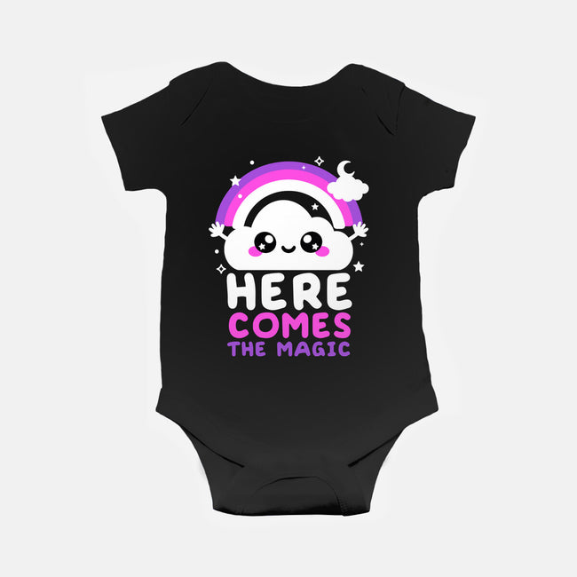 Here Comes The Magic-Baby-Basic-Onesie-NemiMakeit