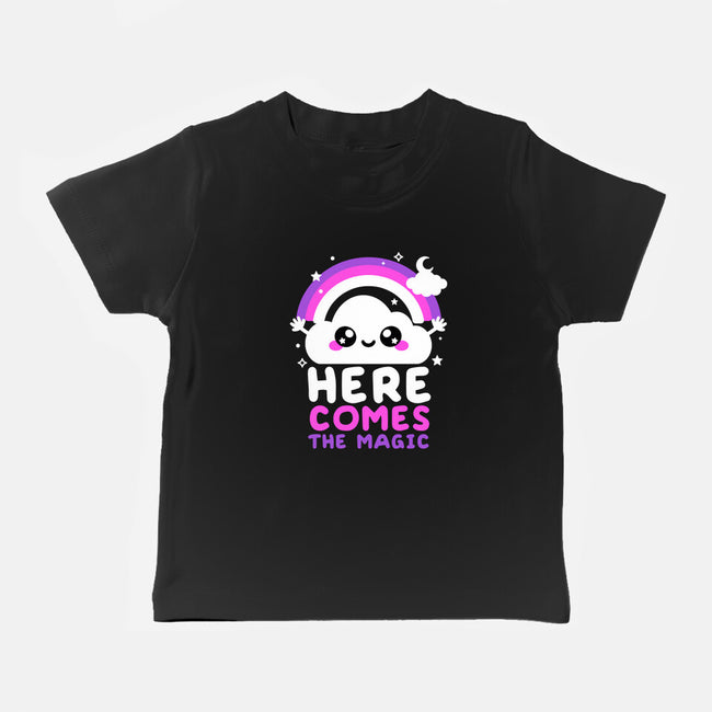 Here Comes The Magic-Baby-Basic-Tee-NemiMakeit