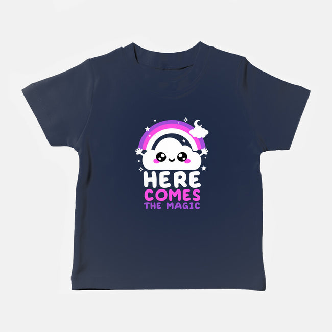 Here Comes The Magic-Baby-Basic-Tee-NemiMakeit