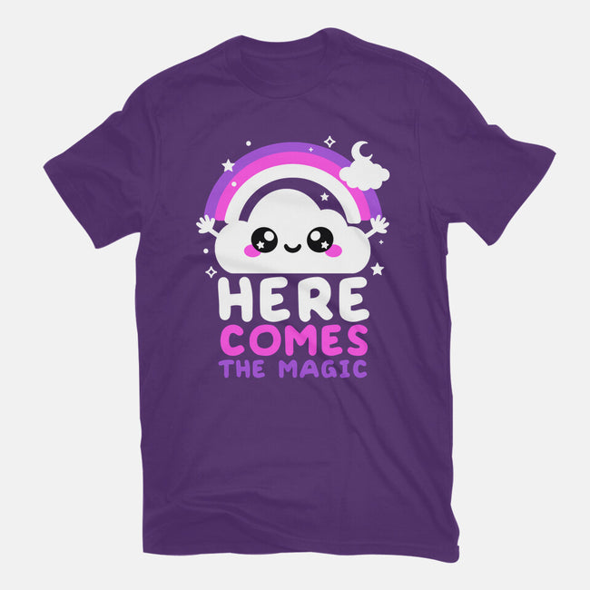 Here Comes The Magic-Womens-Basic-Tee-NemiMakeit