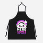 Here Comes The Magic-Unisex-Kitchen-Apron-NemiMakeit