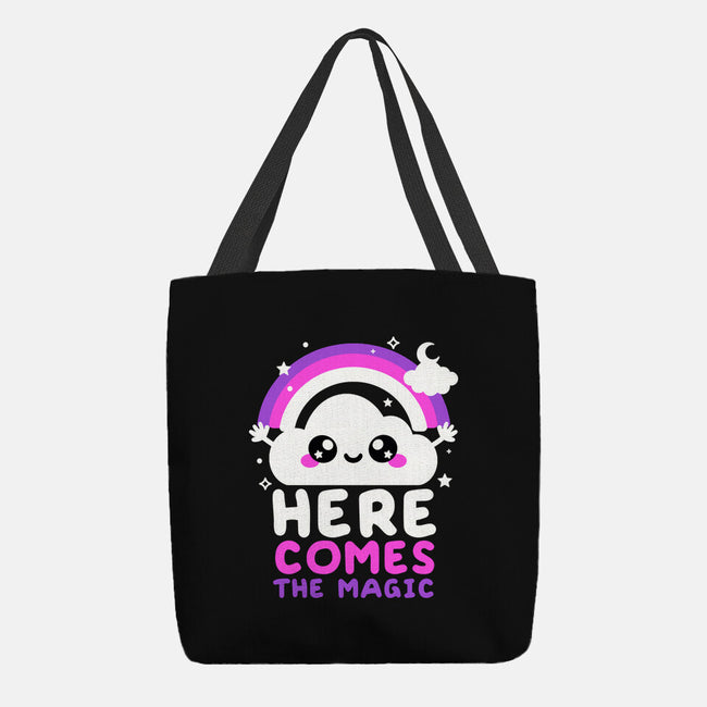 Here Comes The Magic-None-Basic Tote-Bag-NemiMakeit