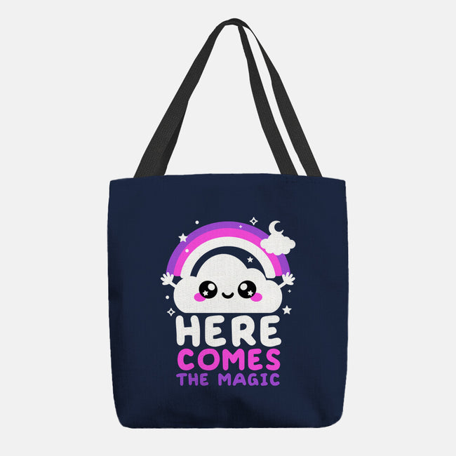 Here Comes The Magic-None-Basic Tote-Bag-NemiMakeit