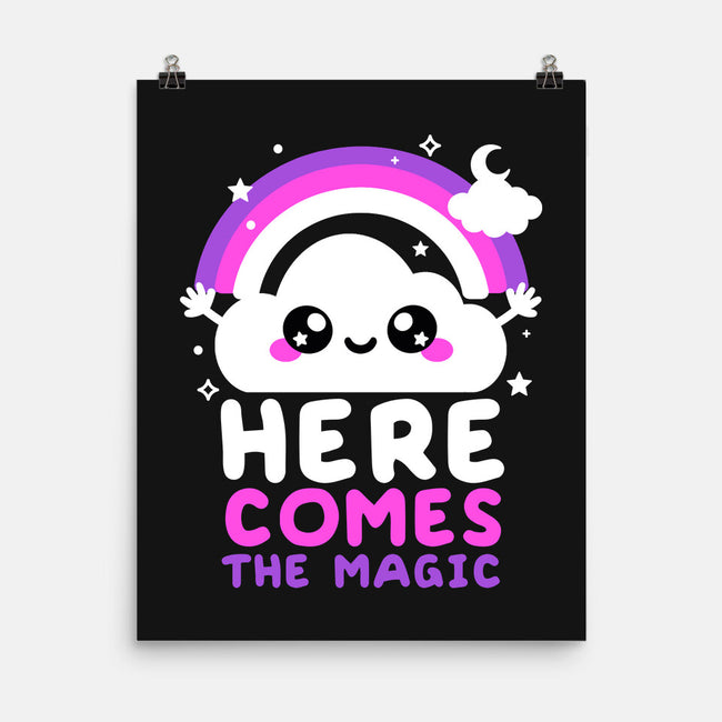 Here Comes The Magic-None-Matte-Poster-NemiMakeit