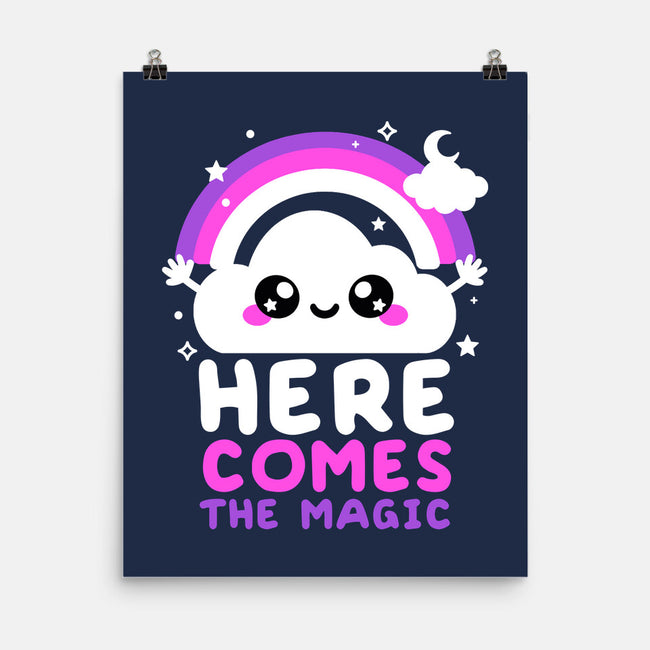 Here Comes The Magic-None-Matte-Poster-NemiMakeit