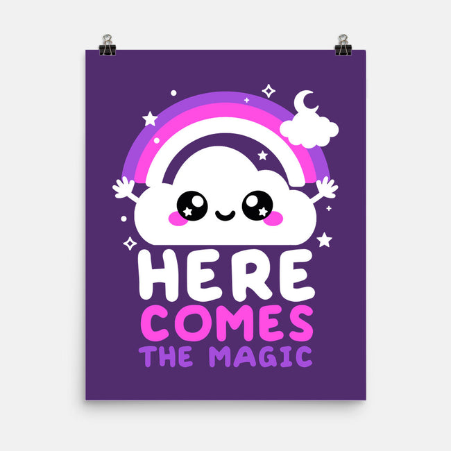 Here Comes The Magic-None-Matte-Poster-NemiMakeit