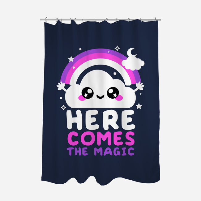 Here Comes The Magic-None-Polyester-Shower Curtain-NemiMakeit