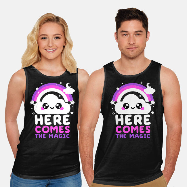 Here Comes The Magic-Unisex-Basic-Tank-NemiMakeit