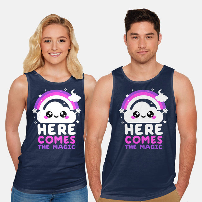 Here Comes The Magic-Unisex-Basic-Tank-NemiMakeit