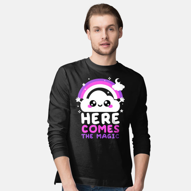 Here Comes The Magic-Mens-Long Sleeved-Tee-NemiMakeit