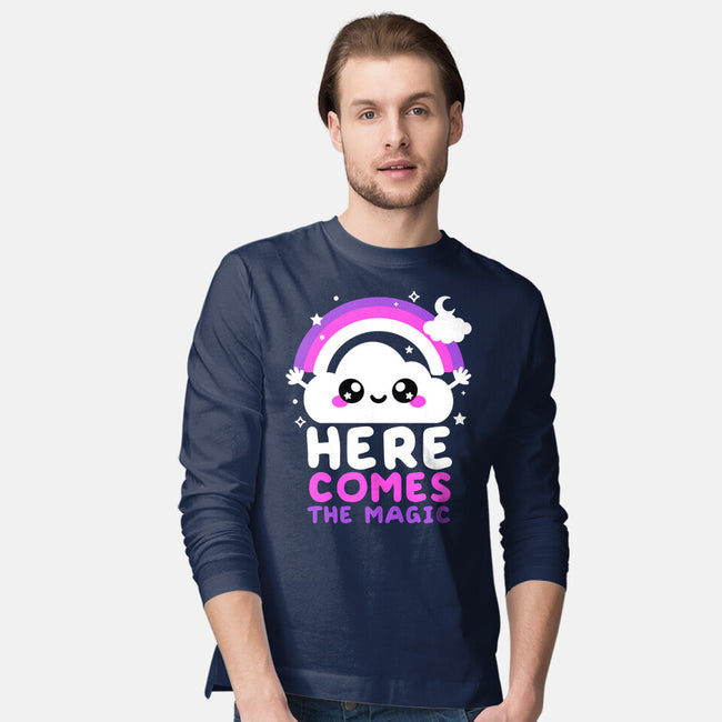 Here Comes The Magic-Mens-Long Sleeved-Tee-NemiMakeit