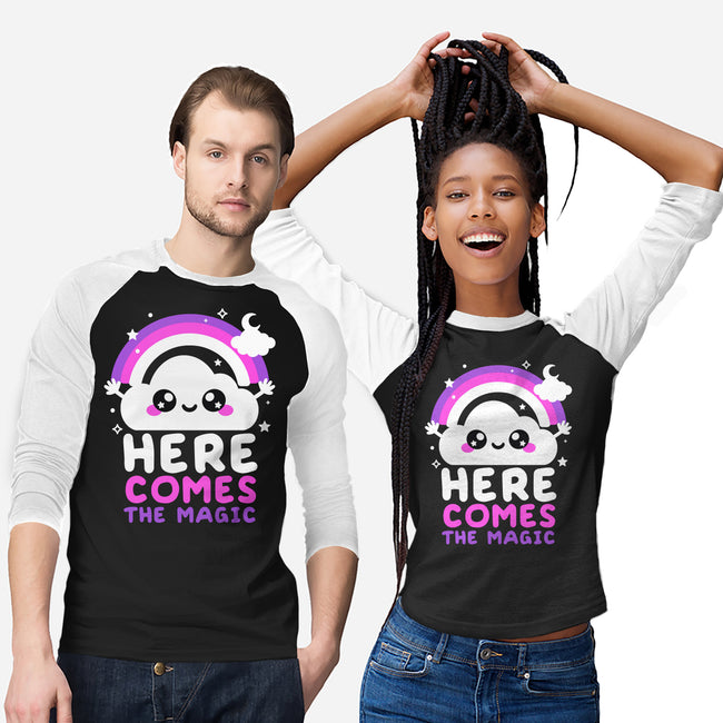 Here Comes The Magic-Unisex-Baseball-Tee-NemiMakeit