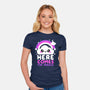 Here Comes The Magic-Womens-Fitted-Tee-NemiMakeit