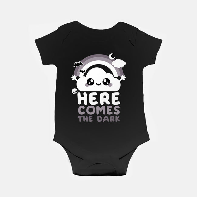 Here Comes The Dark-Baby-Basic-Onesie-NemiMakeit