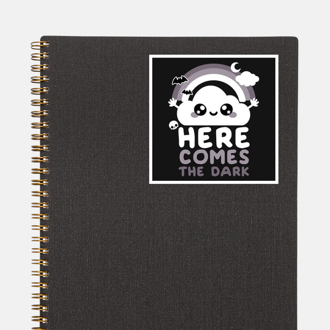 Here Comes The Dark-None-Glossy-Sticker-NemiMakeit