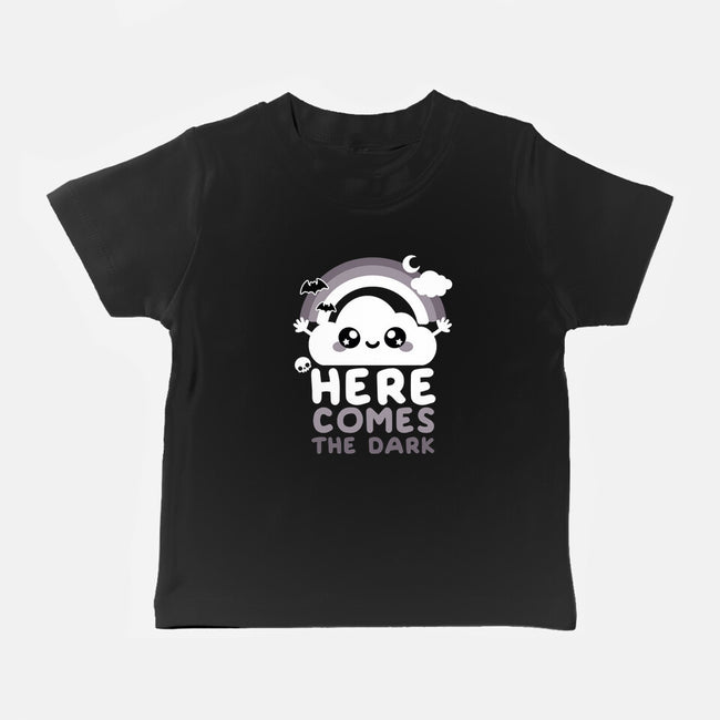 Here Comes The Dark-Baby-Basic-Tee-NemiMakeit