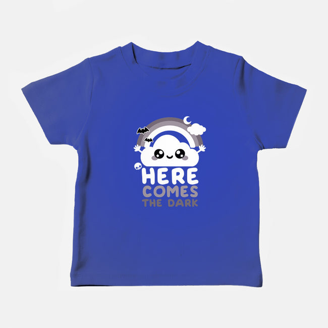 Here Comes The Dark-Baby-Basic-Tee-NemiMakeit
