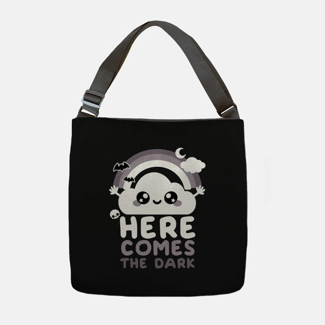 Here Comes The Dark-None-Adjustable Tote-Bag-NemiMakeit