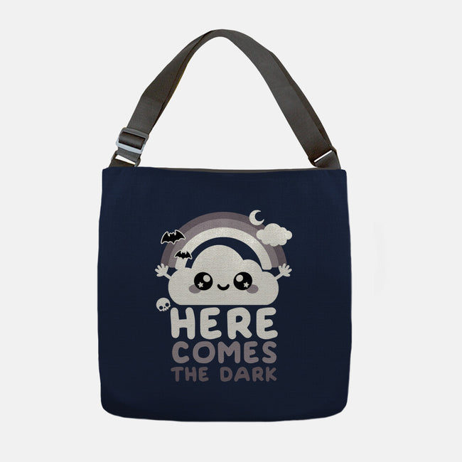 Here Comes The Dark-None-Adjustable Tote-Bag-NemiMakeit