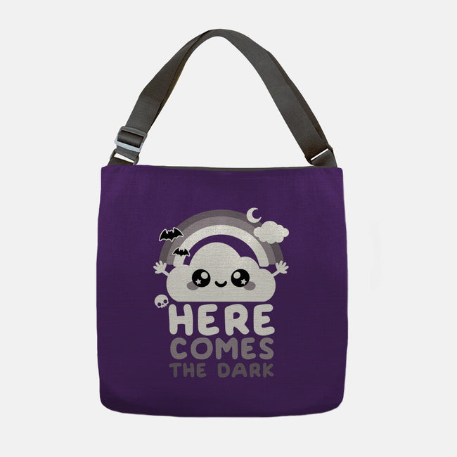Here Comes The Dark-None-Adjustable Tote-Bag-NemiMakeit