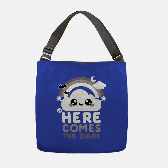 Here Comes The Dark-None-Adjustable Tote-Bag-NemiMakeit