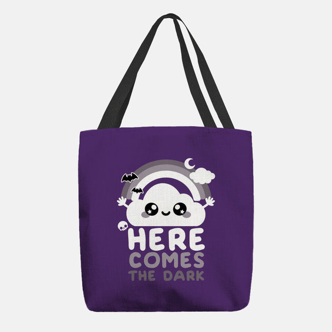 Here Comes The Dark-None-Basic Tote-Bag-NemiMakeit
