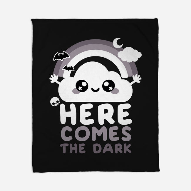 Here Comes The Dark-None-Fleece-Blanket-NemiMakeit