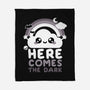 Here Comes The Dark-None-Fleece-Blanket-NemiMakeit