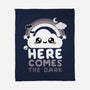 Here Comes The Dark-None-Fleece-Blanket-NemiMakeit