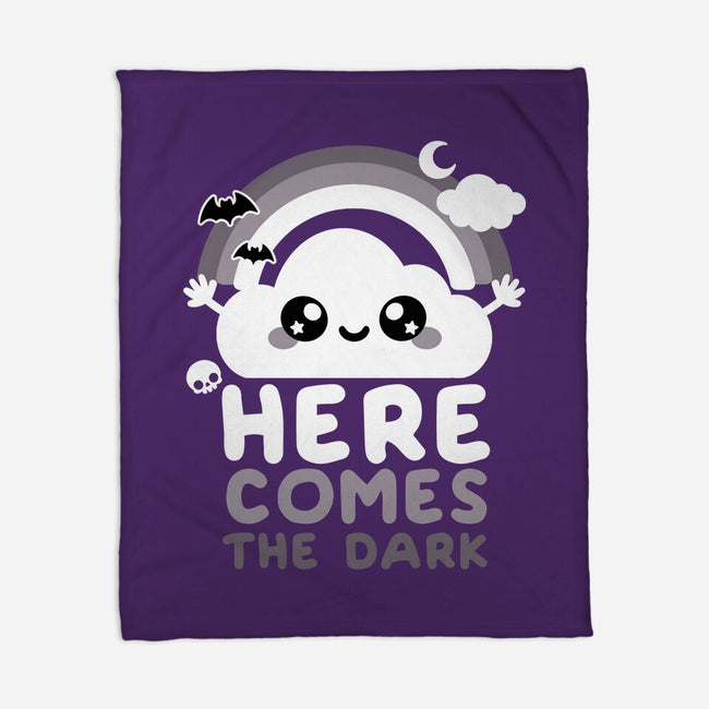 Here Comes The Dark-None-Fleece-Blanket-NemiMakeit