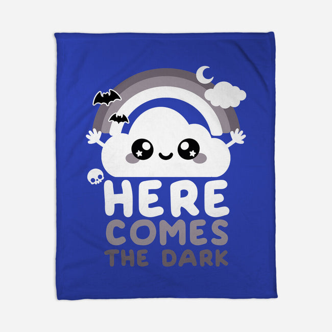 Here Comes The Dark-None-Fleece-Blanket-NemiMakeit