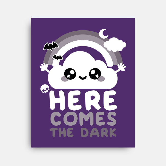 Here Comes The Dark-None-Stretched-Canvas-NemiMakeit