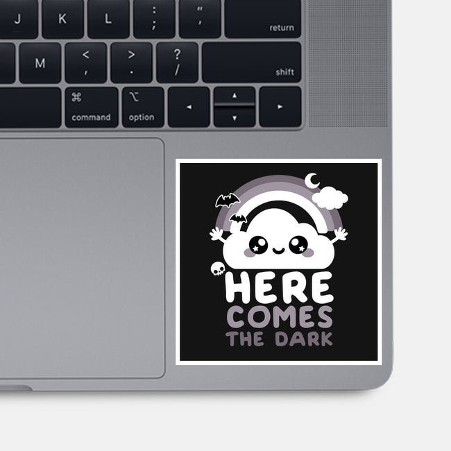 Here Comes The Dark-None-Glossy-Sticker-NemiMakeit