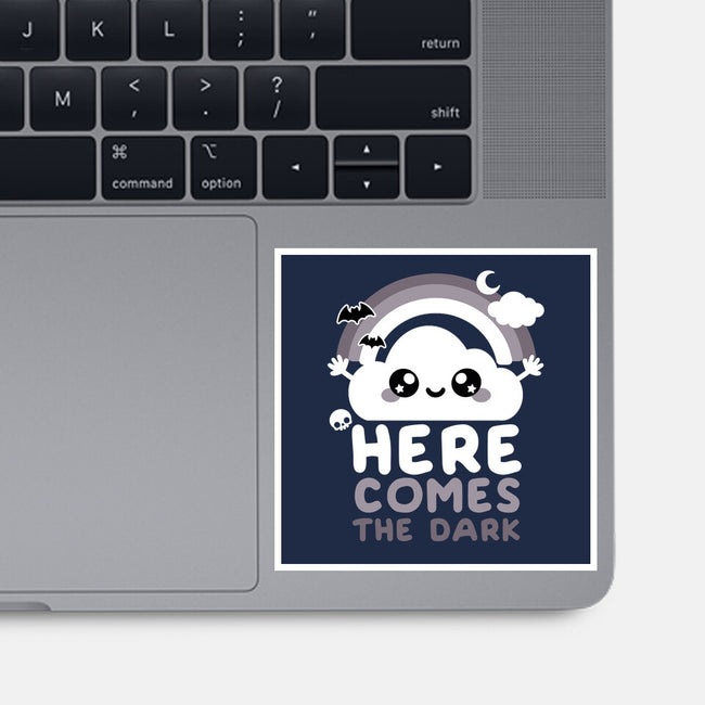 Here Comes The Dark-None-Glossy-Sticker-NemiMakeit