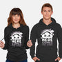 Here Comes The Dark-Unisex-Pullover-Sweatshirt-NemiMakeit