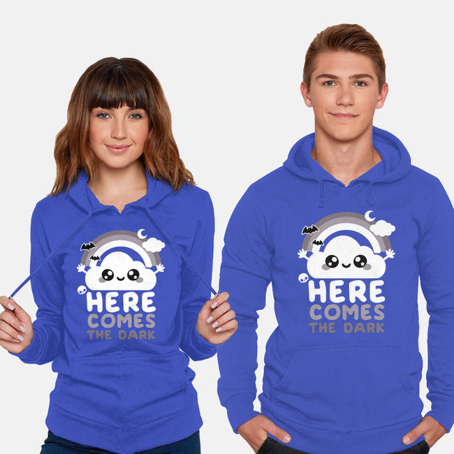 Here Comes The Dark-Unisex-Pullover-Sweatshirt-NemiMakeit