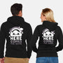 Here Comes The Dark-Unisex-Zip-Up-Sweatshirt-NemiMakeit